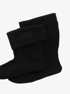 Chaussettes en polaire pour bottes mi-hauteur - Noir