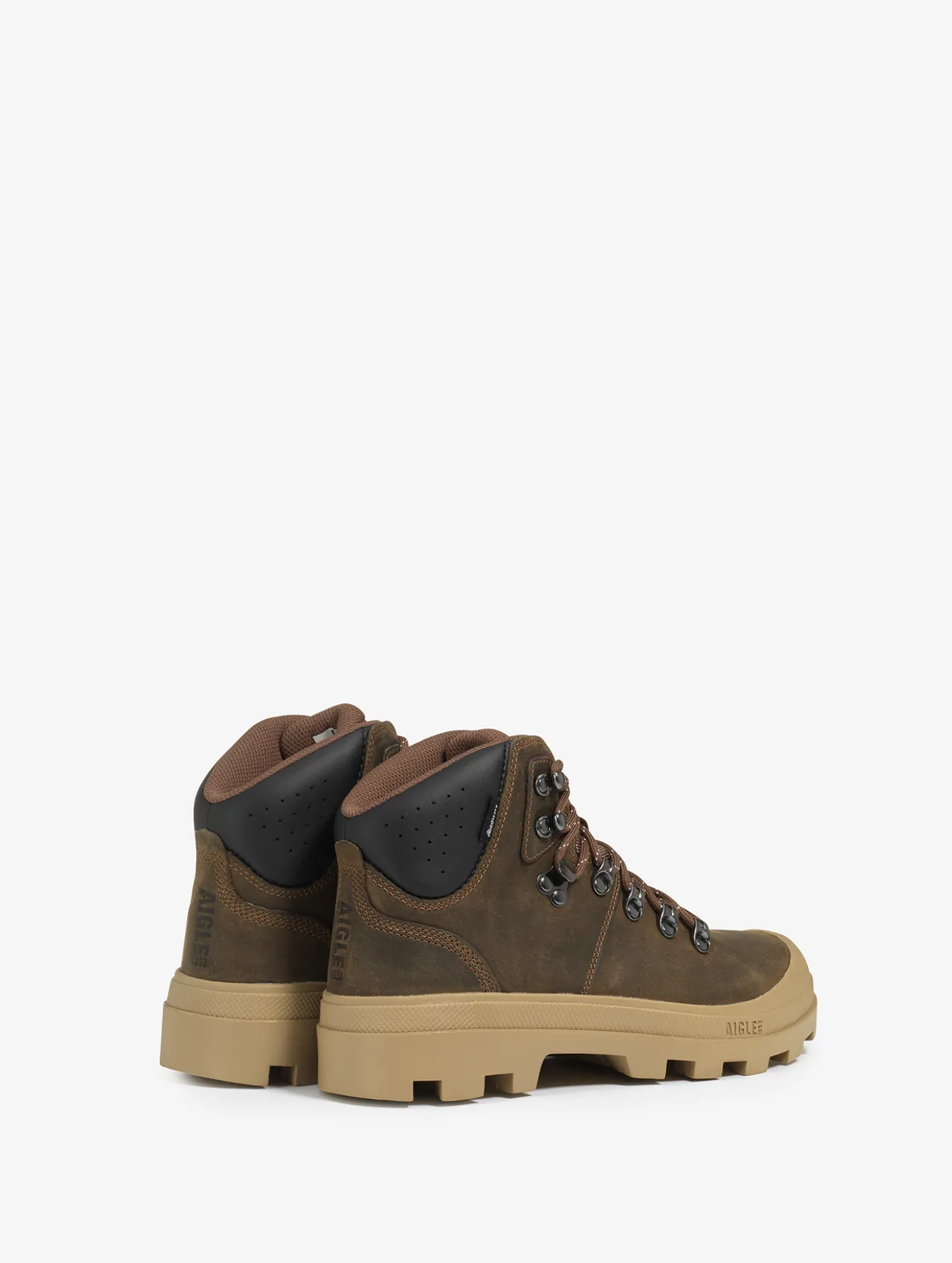 Chaussure de marche GORE-TEX® Tenere Snow en croûte de cuir - Marron
