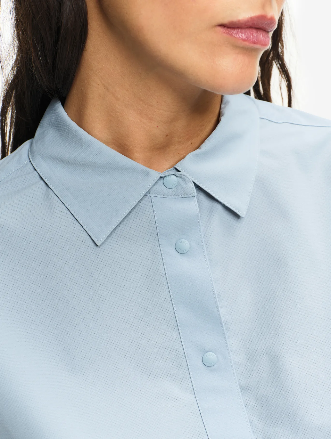 Chemise boyfriend anti-UV Dry Fast™ TEXTILE® - Bleu