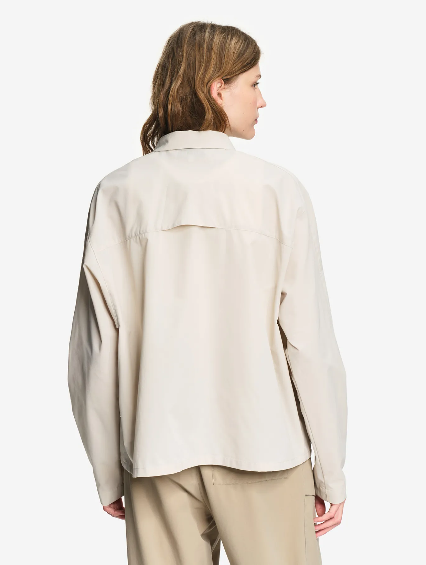 Chemise boyfriend anti-UV Dry Fast™ TEXTILE® - Beige