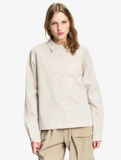 Chemise boyfriend anti-UV Dry Fast™ TEXTILE® - Beige