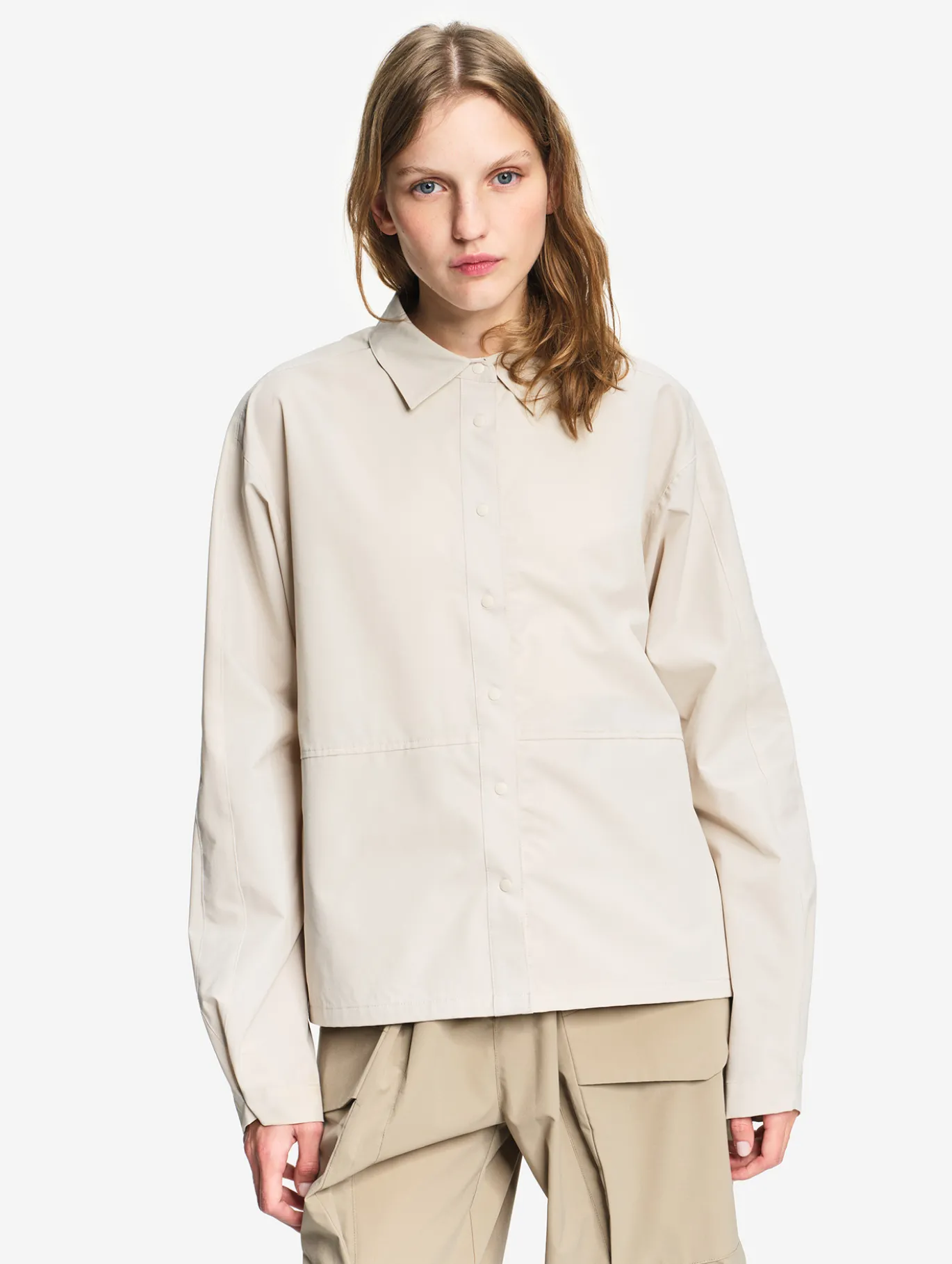 Chemise boyfriend anti-UV Dry Fast™ TEXTILE® - Beige