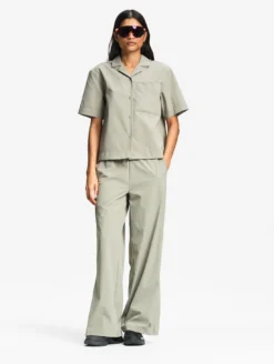 Chemise à col cubain anti-UV Dry Fast™ TEXTILE® - Kaki