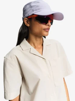 Chemise à col cubain anti-UV Dry Fast™ TEXTILE® - Beige
