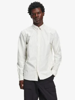 Chemise Dry Fast™ oxford à rayures - Blanc