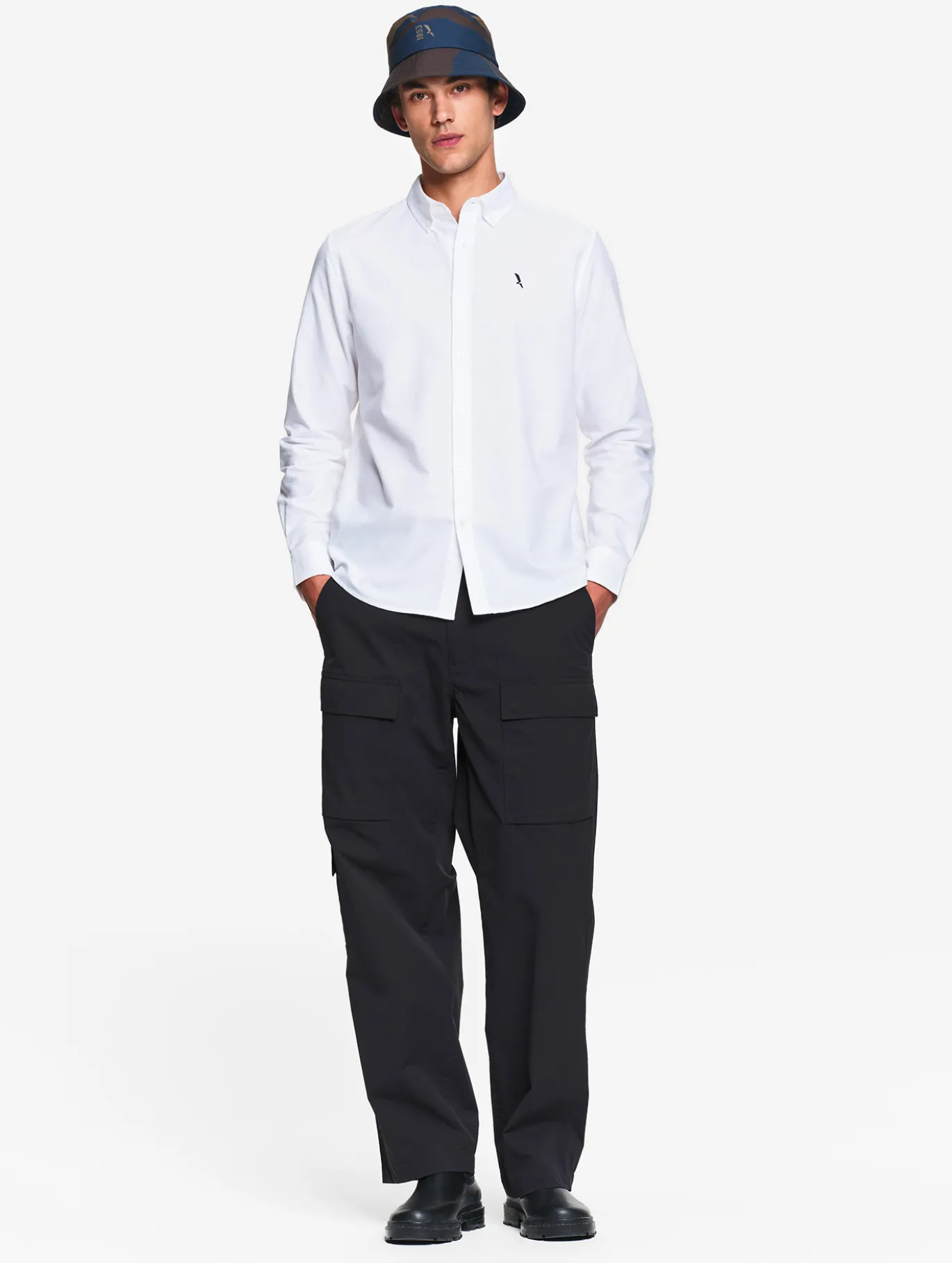 Chemise Dry Fast™ & UVC™ oxford - Blanc