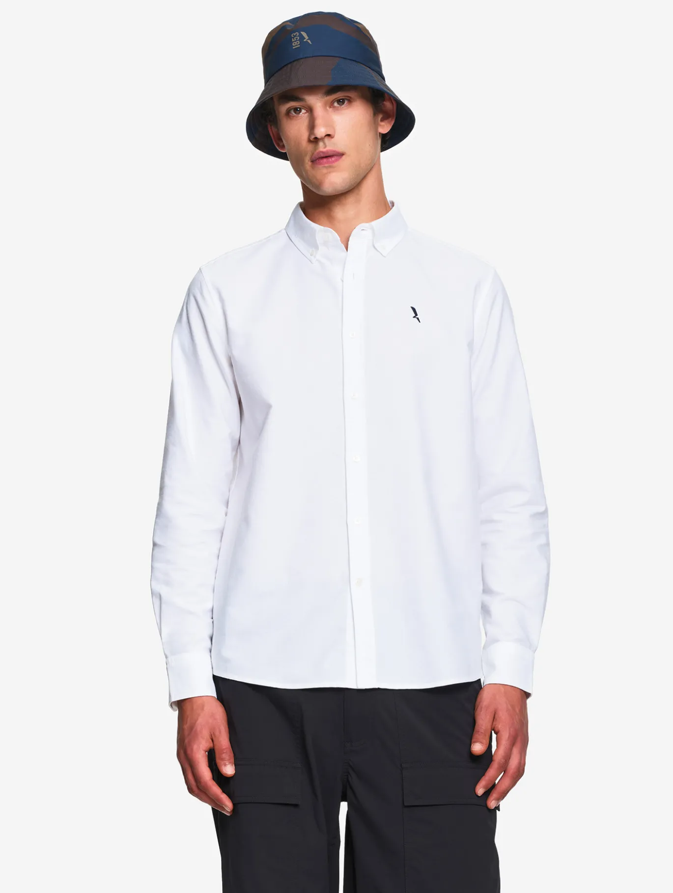 Chemise Dry Fast™ & UVC™ oxford - Blanc