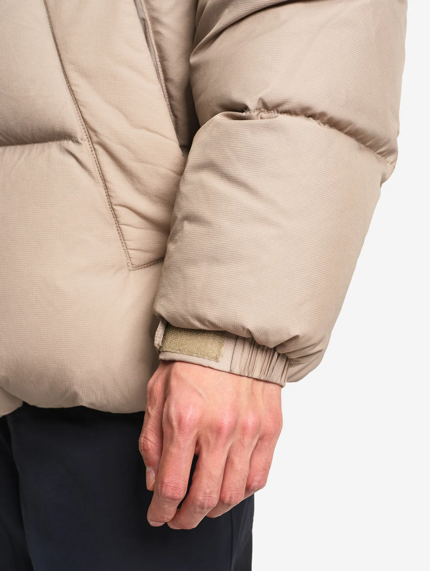 Doudoune courte déperlante très chaude - Beige