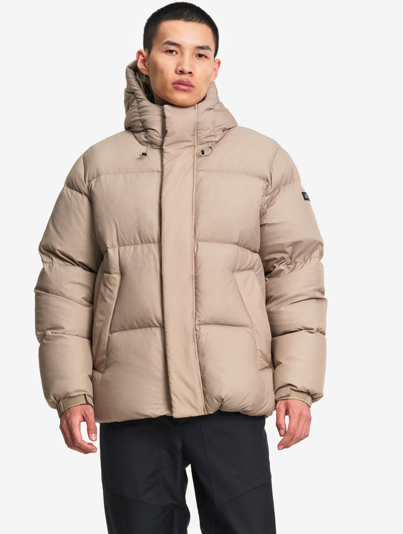 Doudoune courte déperlante très chaude - Beige