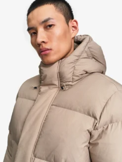 Doudoune courte déperlante très chaude - Beige