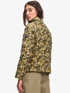 Doudoune légère déperlante imprimée T-KIT™ - Jaune