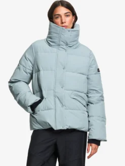 Doudoune Repreve® courte déperlante - Bleu