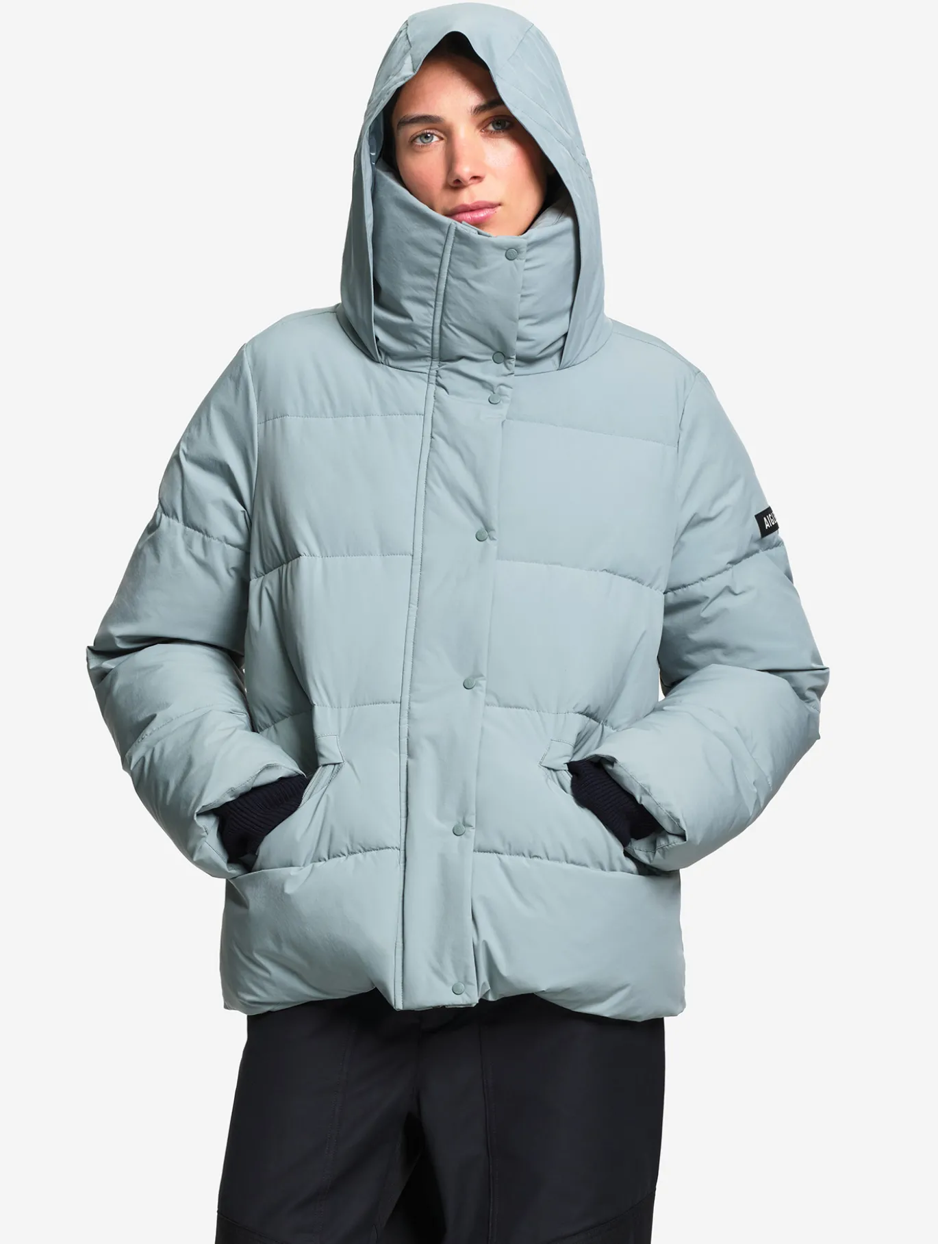 Doudoune Repreve® courte déperlante - Bleu