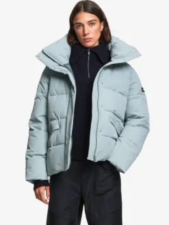 Doudoune Repreve® courte déperlante - Bleu