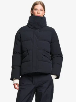 Doudoune Repreve® courte déperlante - Noir