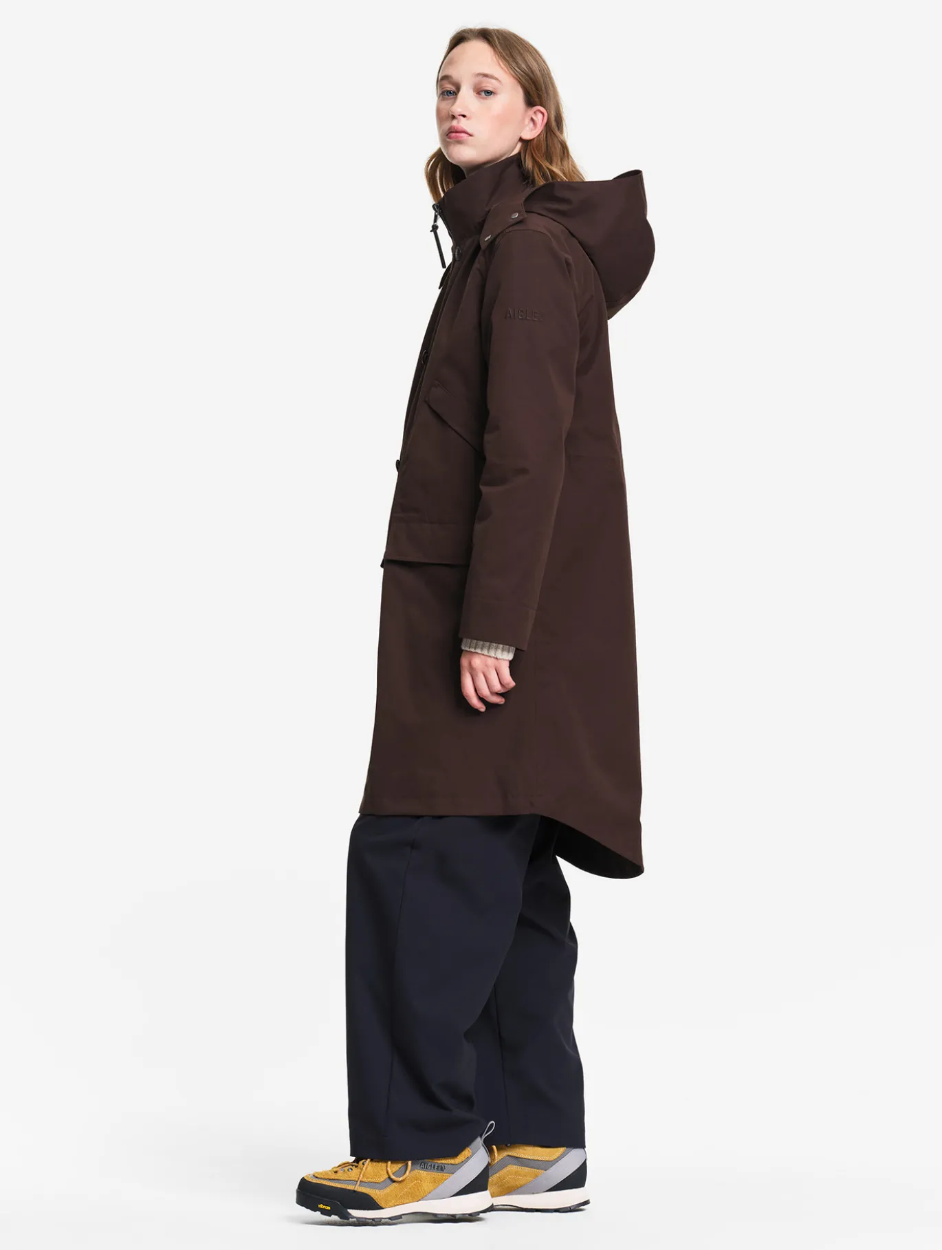 Imperméable MTD™ long - Marron