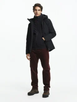 Jeans 5 poches en corduroy - Rouge