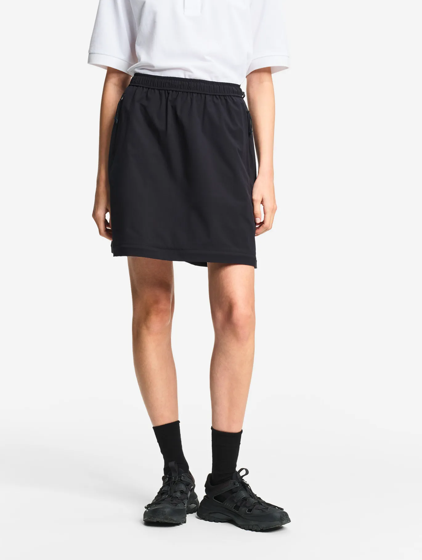 Jupe zippée modulable 2 en 1 DRY FAST TEXTILE® - Noir