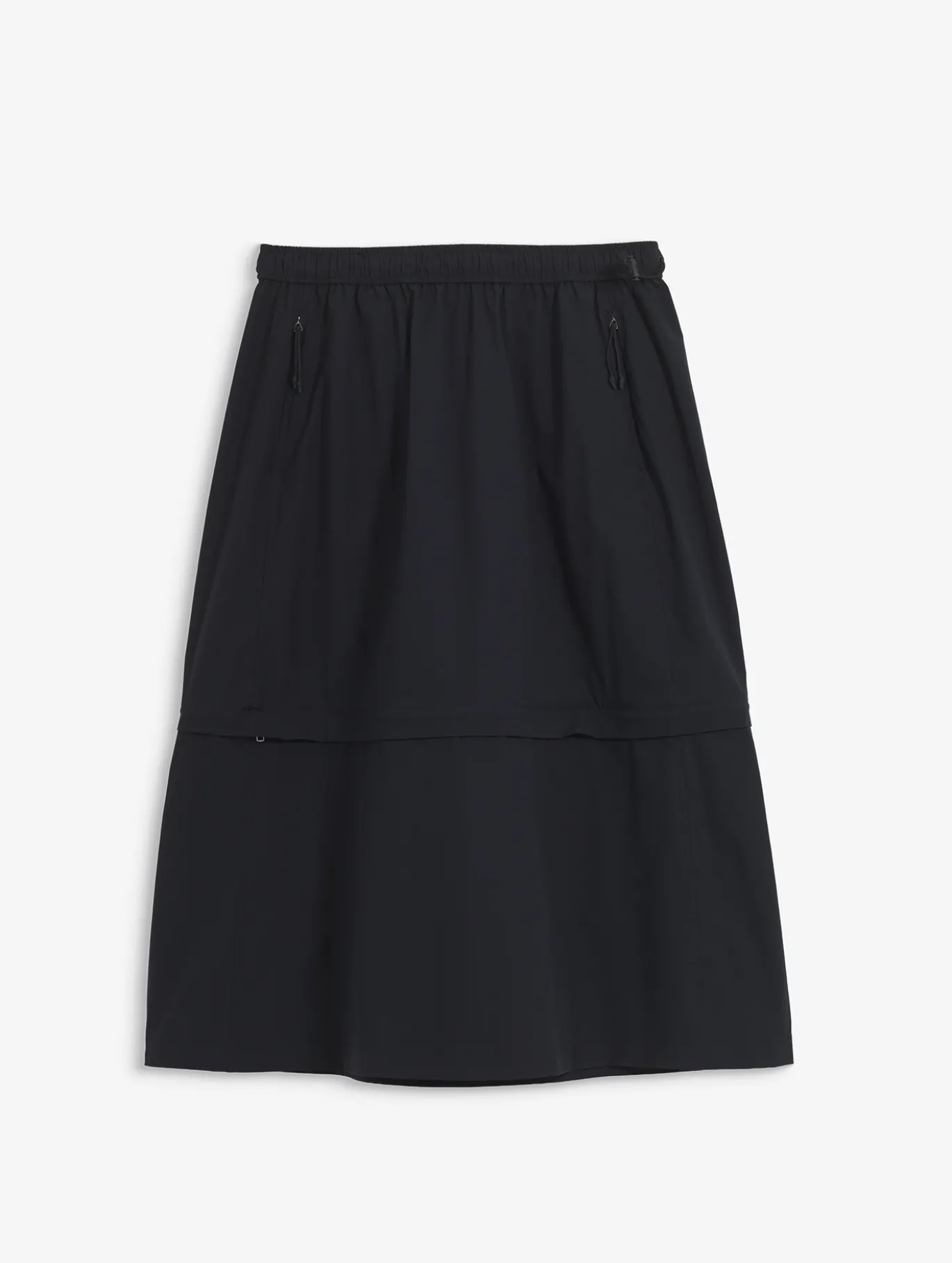 Jupe zippée modulable 2 en 1 DRY FAST TEXTILE® - Noir