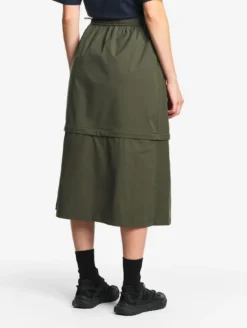 Jupe zippée modulable 2 en 1 DRY FAST TEXTILE® - Kaki