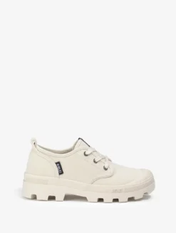 La chaussure polyvalente en coton recyclé, en version basse - Beige
