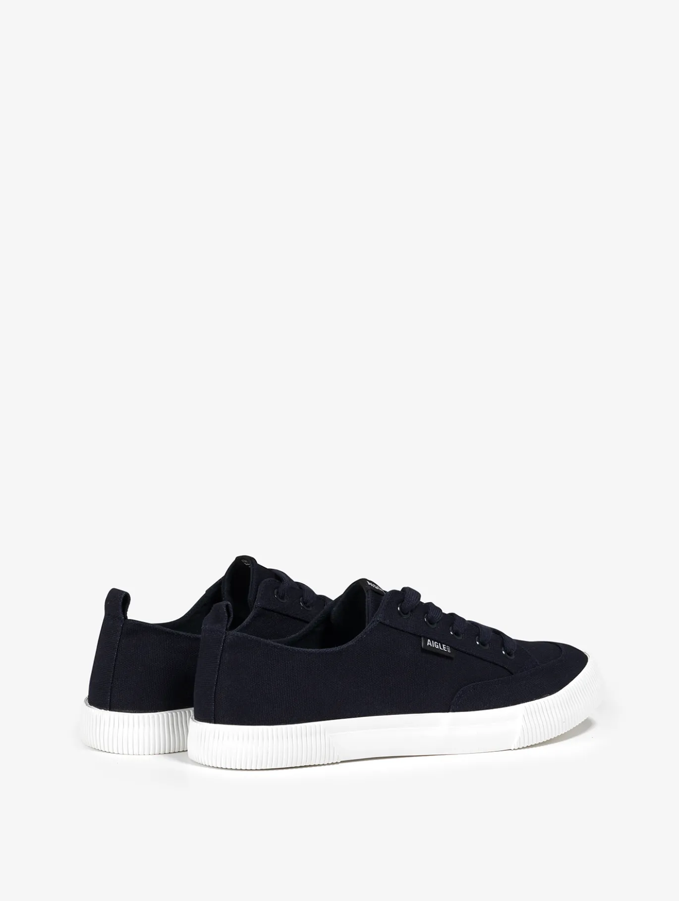 La sneaker en toile indémodable - Bleu