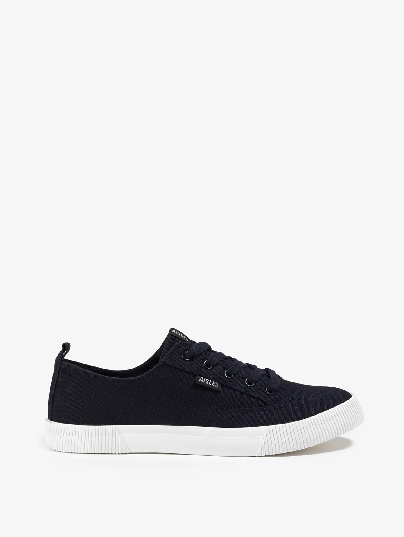 La sneaker en toile indémodable - Bleu