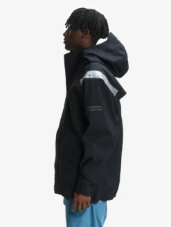Le manteau mixte technique GORE-TEX® Aigle Experience by Études - Noir