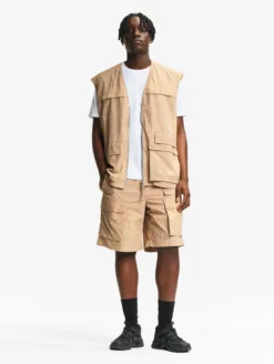 Le short mixte de pêcheur UVC™ Aigle Experience by Études - Beige