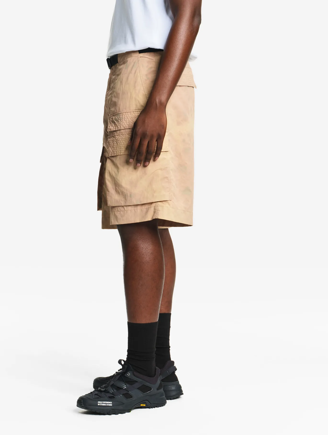 Le short mixte de pêcheur UVC™ Aigle Experience by Études - Beige