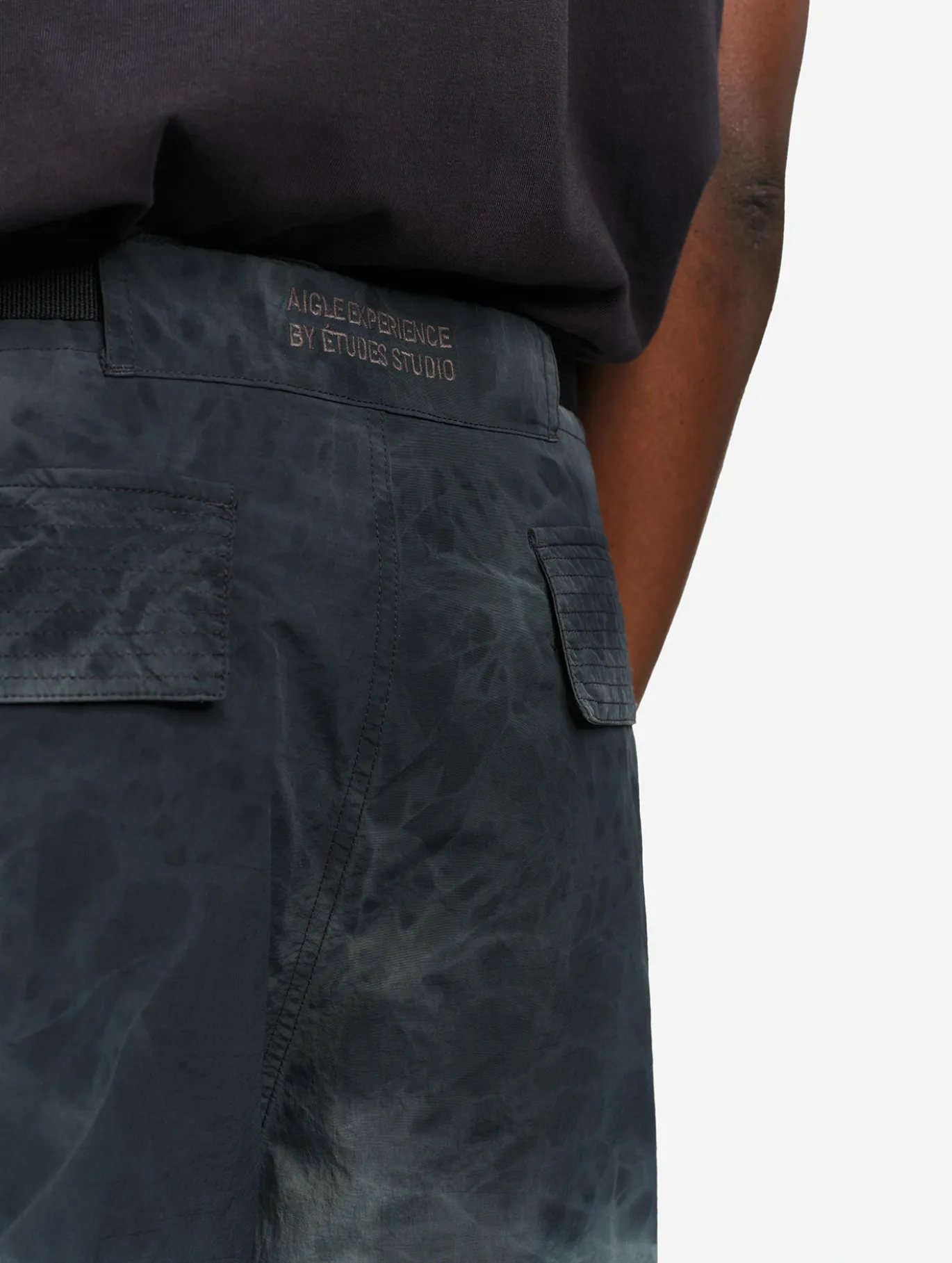 Le short mixte de pêcheur UVC™ Aigle Experience by Études - Noir