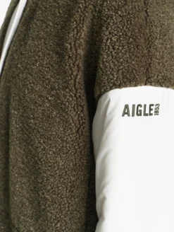 Manteau long réversible - Kaki