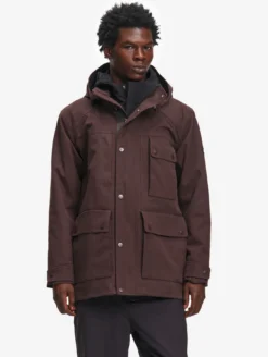 Manteau MTD™ multi-poches imperméable - Marron
