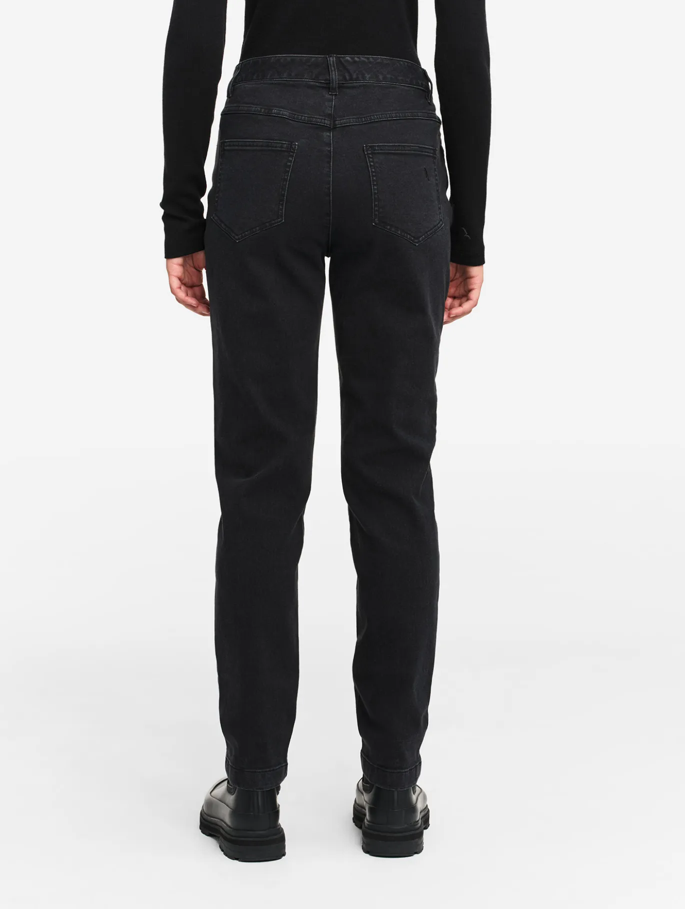 Pantalon denim stretch - Noir