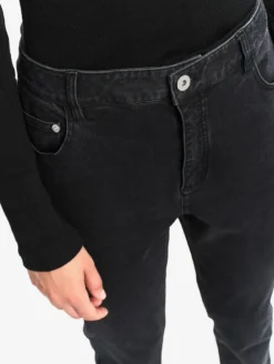 Pantalon denim stretch - Noir