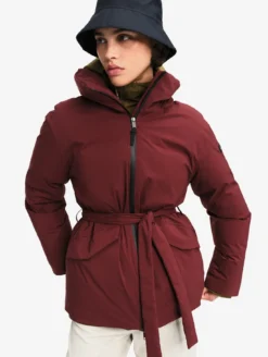 Parka duvet très chaude - Rouge