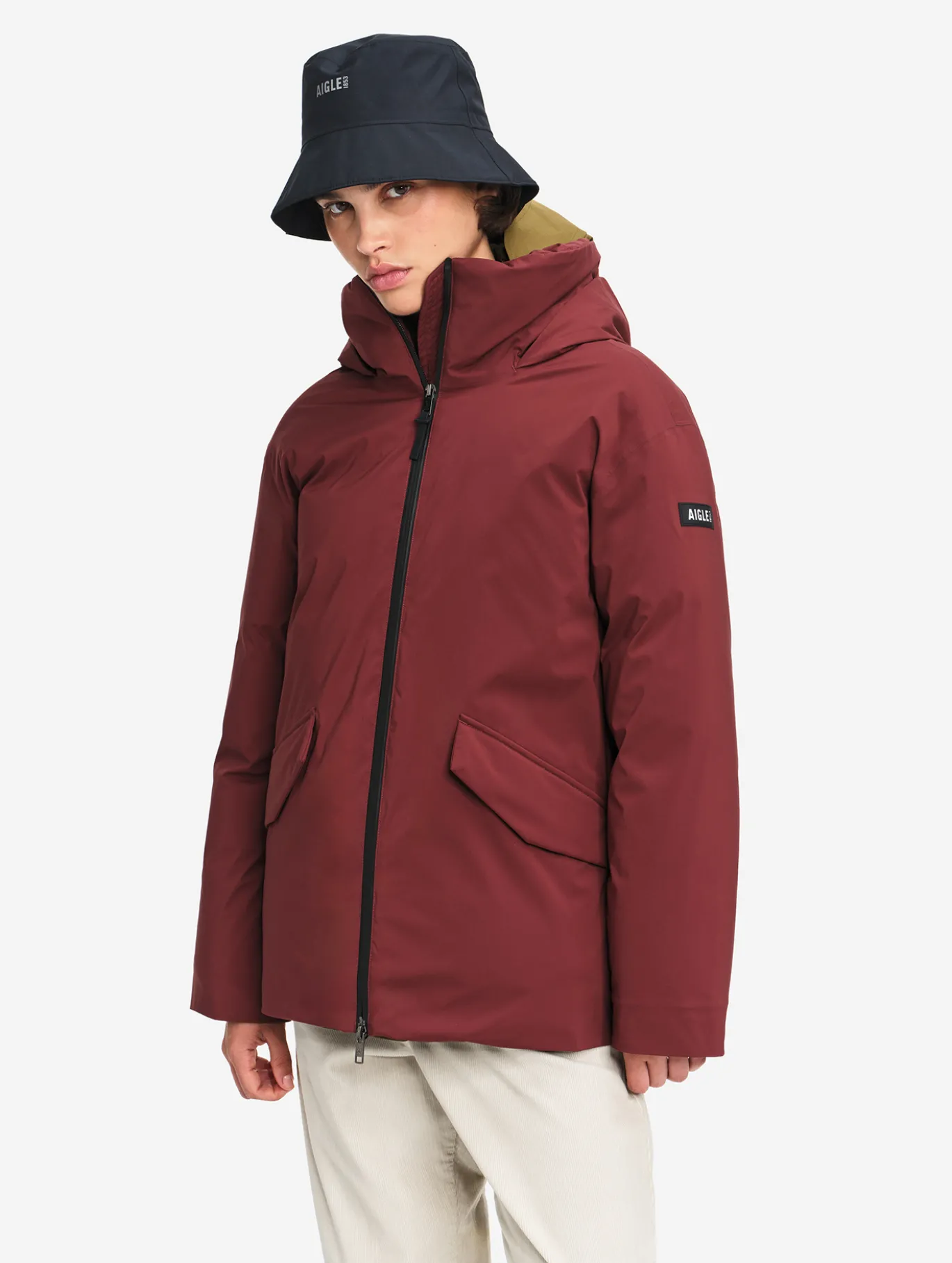 Parka duvet très chaude - Rouge