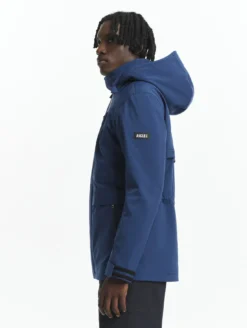 Parka en MTD™ doublée polaire avec capuche amovible - Bleu