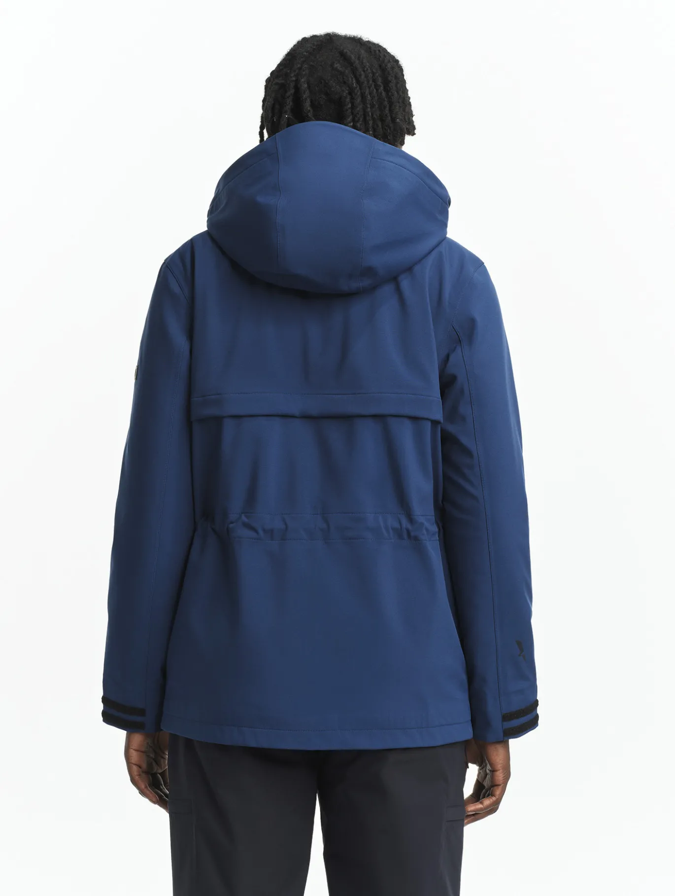 Parka en MTD™ doublée polaire avec capuche amovible - Bleu