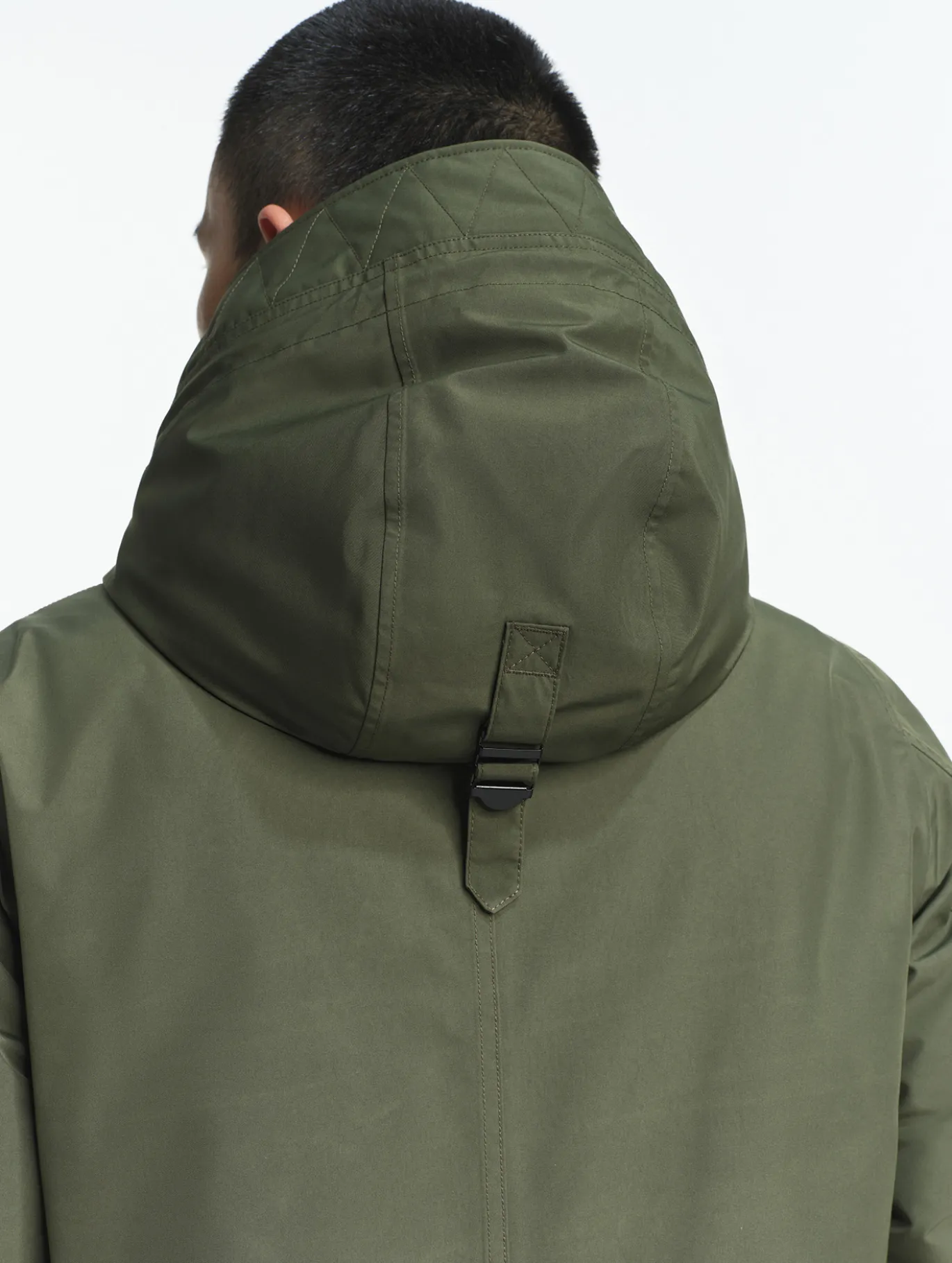 Parka GORE-TEX® fishtail imperméable et très chaude - Kaki
