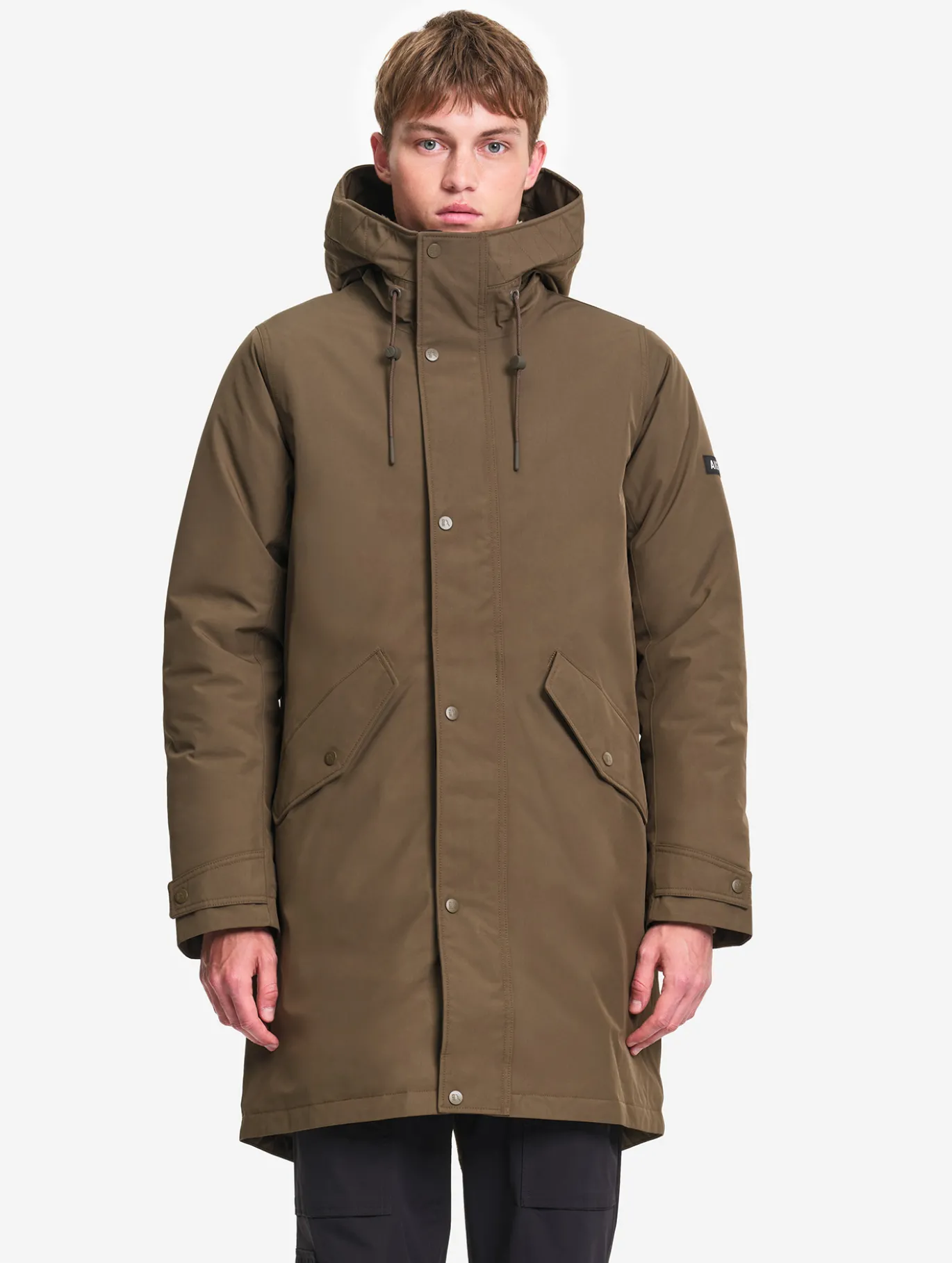 Parka GORE-TEX® fishtail imperméable et très chaude - Marron
