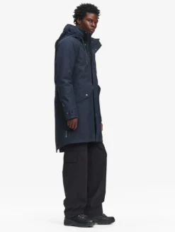 Parka GORE-TEX® fishtail imperméable et très chaude - Bleu