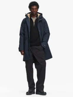Parka GORE-TEX® fishtail imperméable et très chaude - Bleu