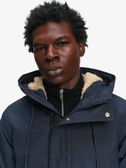 Parka GORE-TEX® fishtail imperméable et très chaude - Bleu