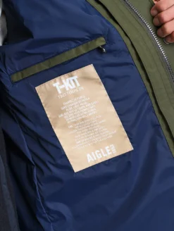 Parka GORE-TEX® longue 2 couches avec capuche T-KIT™ - Kaki