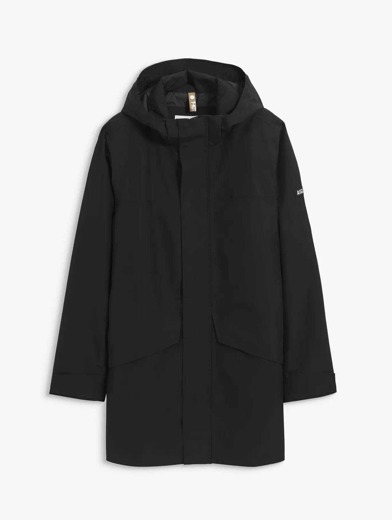 Parka GORE-TEX® longue 2 couches avec capuche T-KIT™ - Noir