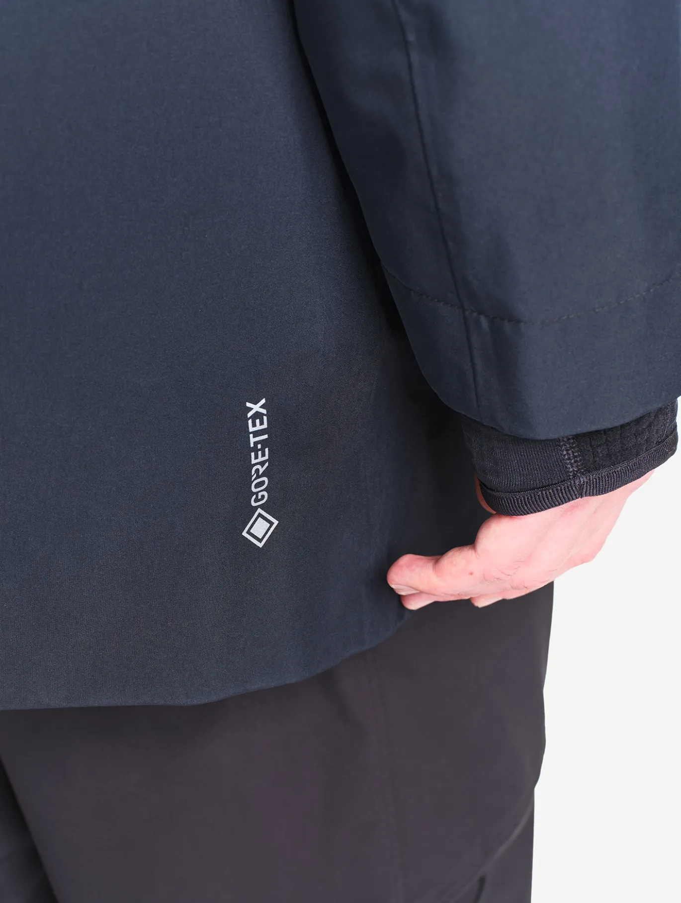 Parka GORE-TEX® longue 2 couches avec capuche T-KIT™ - Noir