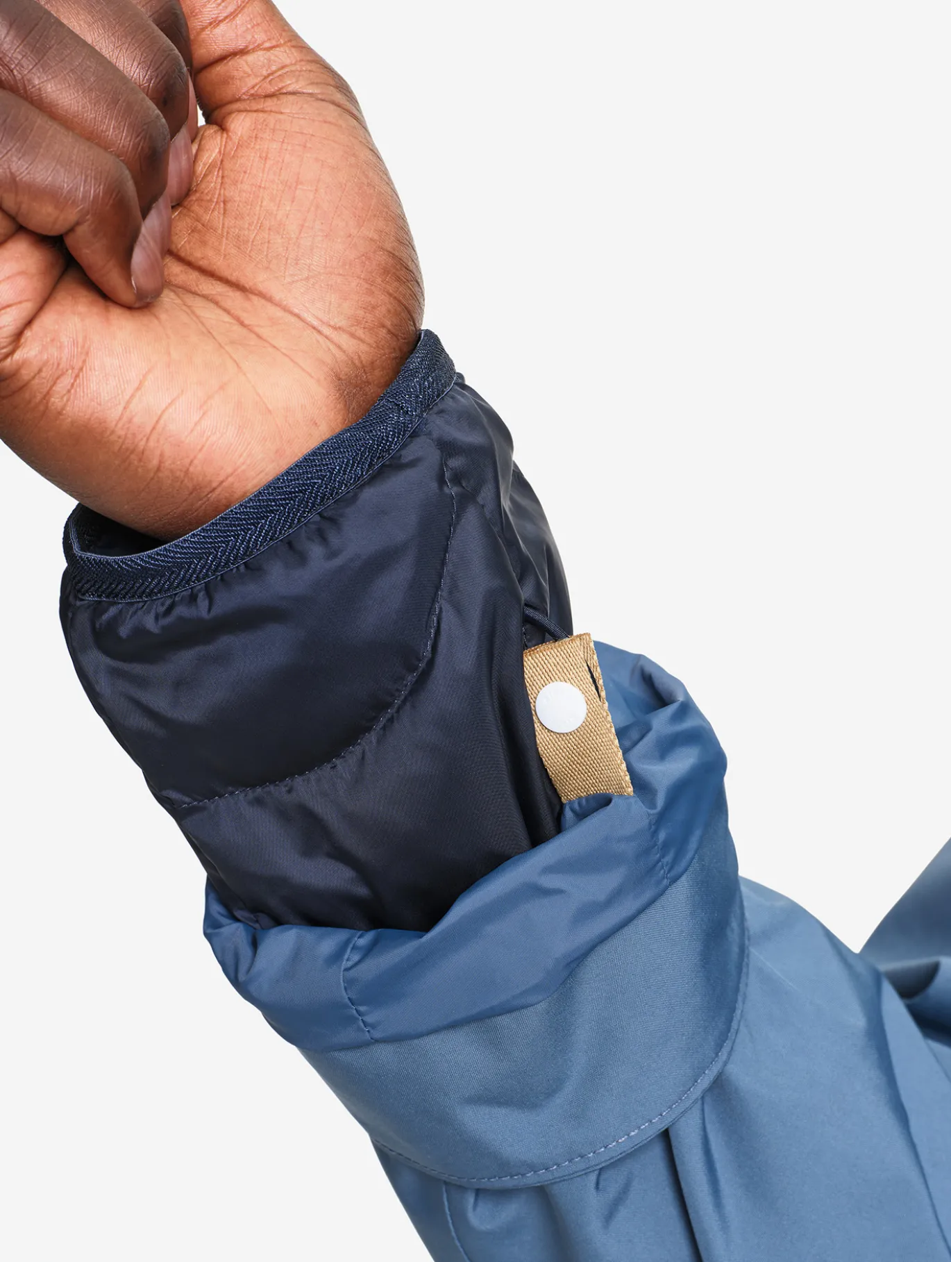 Parka GORE-TEX® longue 2 couches avec capuche T-KIT™ - Bleu