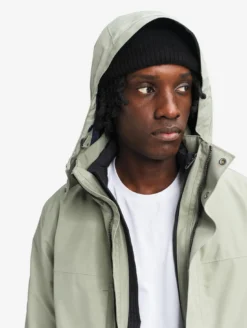 Parka GORE-TEX® longue 2 couches avec capuche T-KIT™ - Kaki