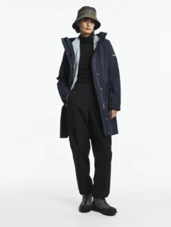 Parka GORE-TEX® longue fishtail T-KIT™ - Bleu